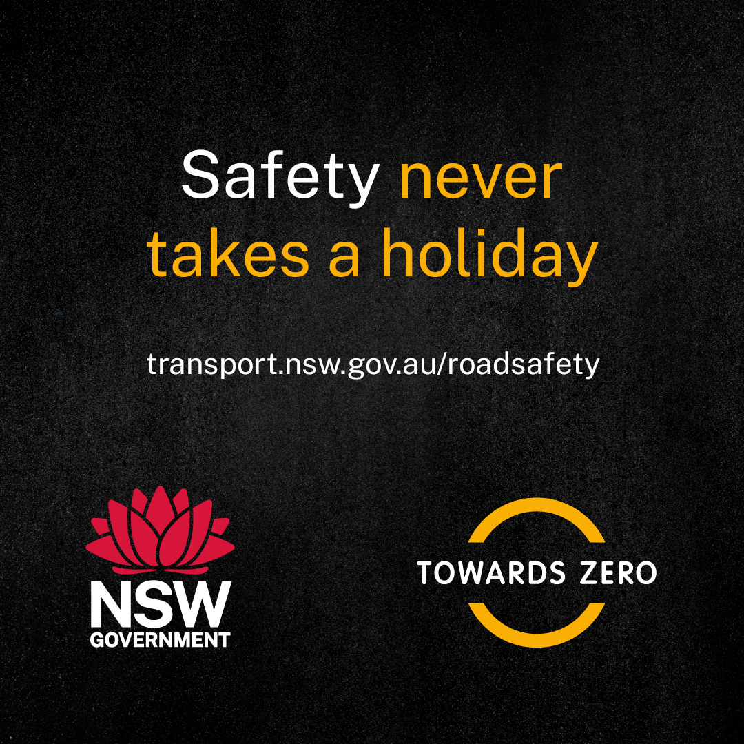 safety never takes a holiday
